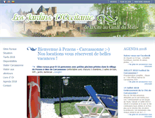 Tablet Screenshot of carcassonne-gite.com